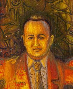 Фрагмент картины «Танец смерти»: Сергей Павлович Королёв.