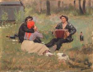 Гуляние. 1920-е гг.