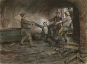 «В подвалах ЧК Петрограда».