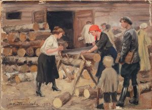 Субботник. 1923 г.