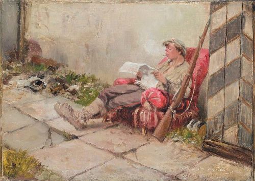 На посту. 1918 г.